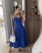 ZARA NEW WOMAN STRAPPY POPLIN