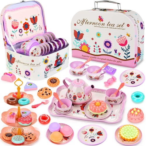46pcs pretend tea - pretend, play