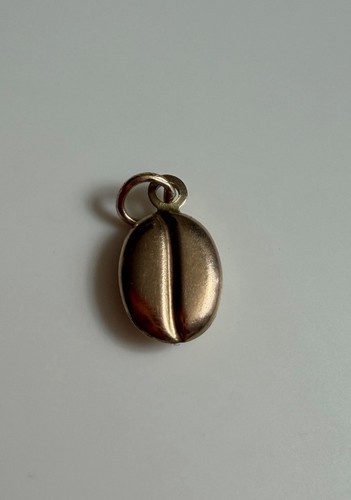Vintage 9ct gold coffee bean - 9ct,