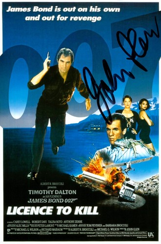 John glen hand signed - glen, 6x4