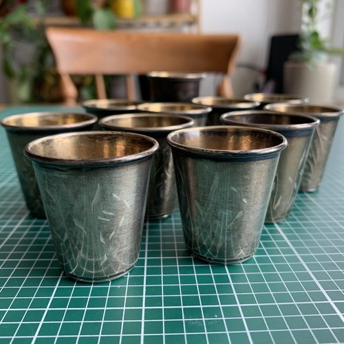 Antique soviet 875 silver - 875, shot