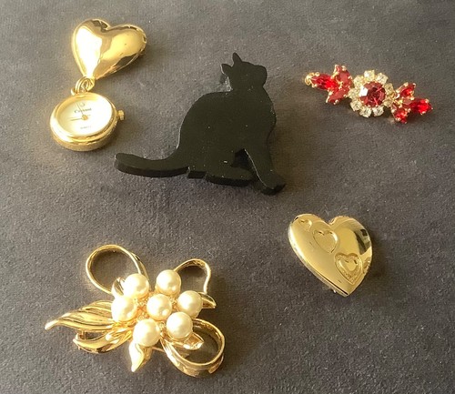 Costume brooches including - costume,