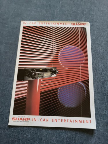 Sharp car entertainment - car,