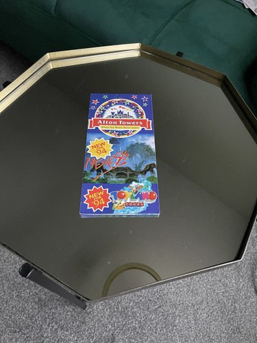 Alton towers souvenir map - souvenir,