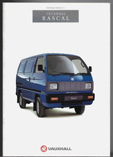 Vauxhall Rascal 1991-1992 UK Market Sales Brochure Van & Pick-Up Bedford