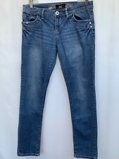 Jeans True2 U size 10 blue denim W34" L32" cotton blend womens