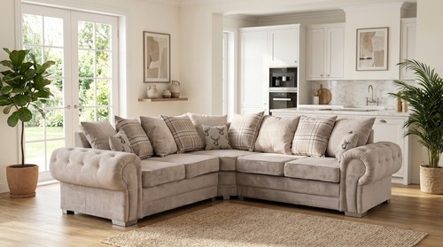 Luxury 2c2 shape corner sofa - shape,