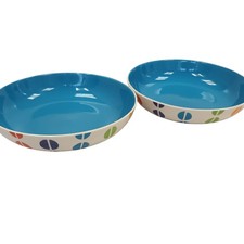 Whittard of Chelsea Handpainted Bowls Multicoloured x 2