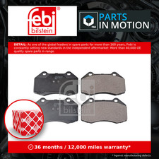 Brake pads set front - set, 116427