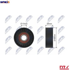 TENSIONER PULLEY VRIBBED BELT