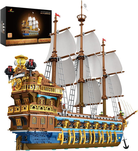 3162pcs royal pirate ship - 3162pcs,