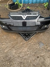 Vauxhall Corsa 1.2 Sxi Twin Cam 2006 Front Bumper In Black Original Part