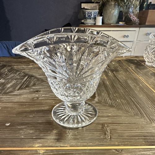 Large vintage cut crystal - large,