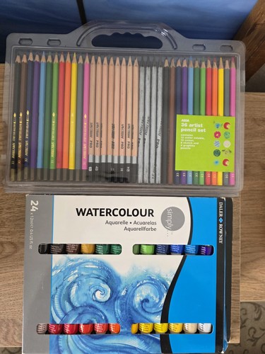 Complete art set daler rowney - art,