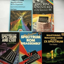Spectrum 48k Books x5 Bundle