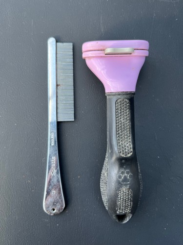 Flee comb and - and, furminator