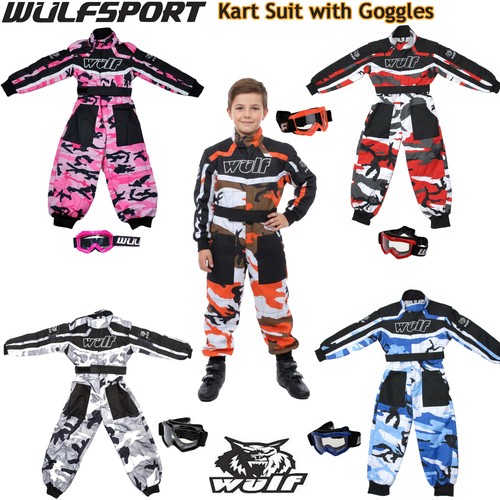 Kids motocross kart suit wulf - motocross,