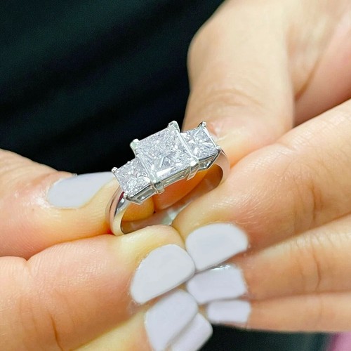3ct princess cut dvvs1 - princess,