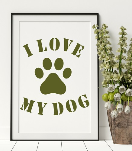 Love dog paw - my,