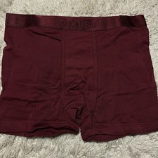 2xist Pima Cotton Men’s Boxer Briefs In Red Size Large