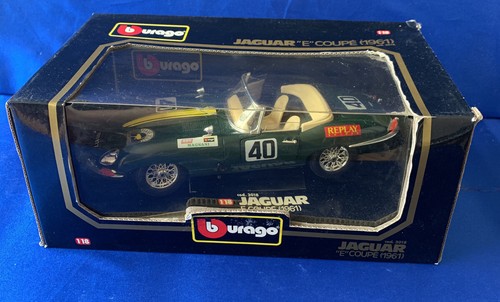 Rare bburago jaguar type - rare, 1:18