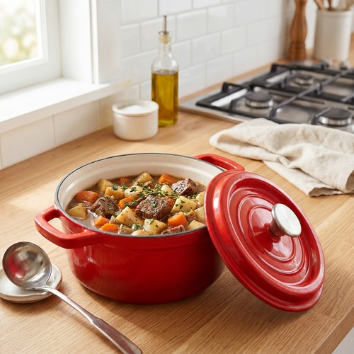 Round cast iron - iron, dish