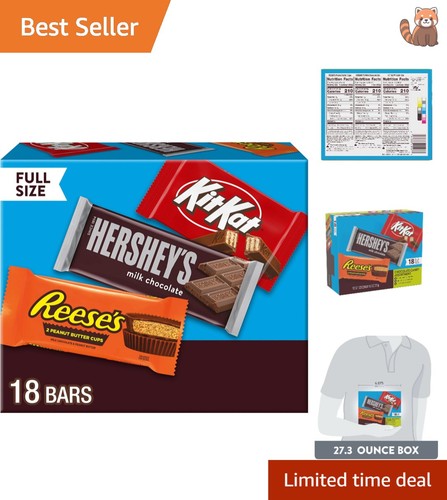 Count kit kat reese s - 18,