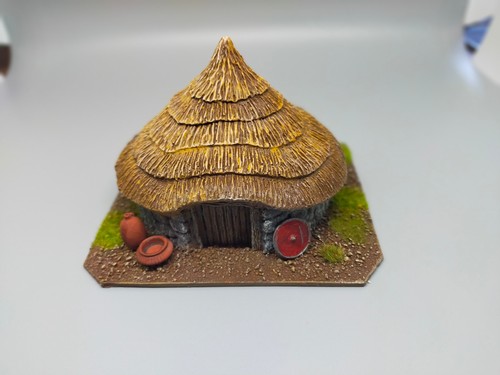 28mm dark ages hut - hut, large