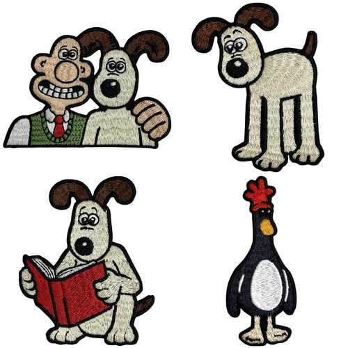 Wallace gromit patches - &,