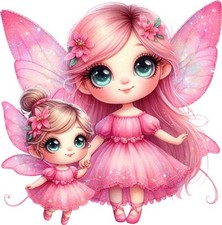 Mother's Day Fairy Wall Art Bedroom Nursery Decor Vinyl Sticker Decal 6 Sizes