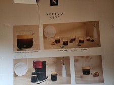 Krups XN910N40 Nespresso Pod Coffee Machine Maker Vertuo Next 1.1L 1500W Black