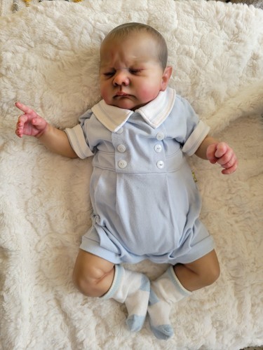 Kori reborn doll painted - doll, by