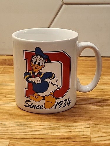 Vintage disney donald duck mug - disney,
