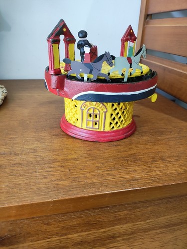 Vintage cast iron horse - vintage,