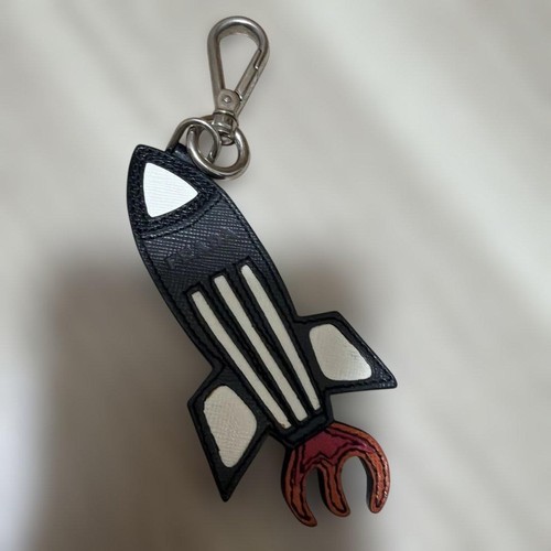 Prada rocket bag charm key - rocket,