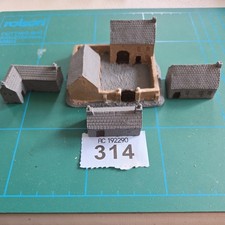6/10mm Napolenic wargame Buildings/Scenery x4
