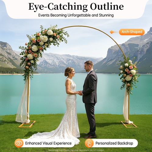 5ft metal wedding - metal,