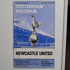 TOTTENHAM SPURS V. NEWCASTLE -