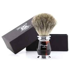 Shaving Brush-Men's Shaving Brush with Super Badger Bristles and Resin Handle