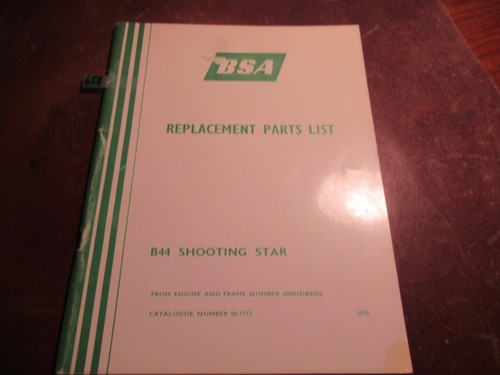 Bsa b44ss shooting star - shooting,