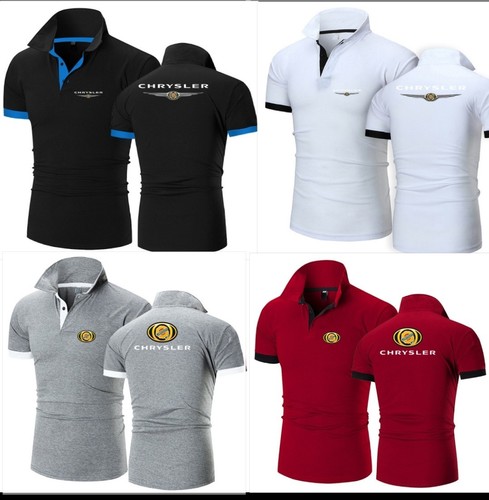 Chrysler polo shirt men women