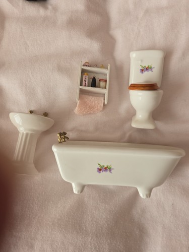 Dolls house bathroom - bathroom, fixtures