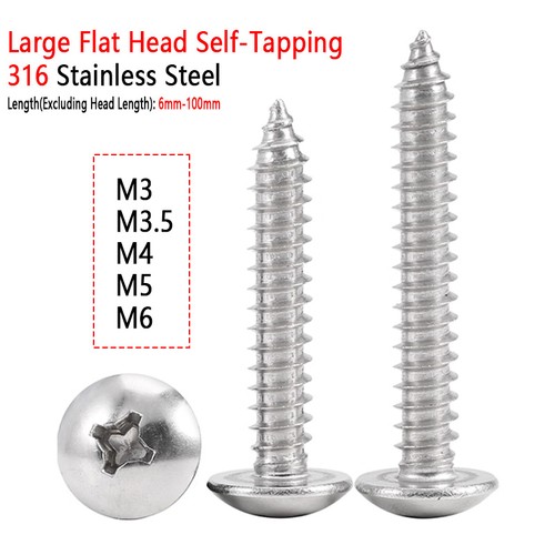 316 marine stainless phillips - 316,