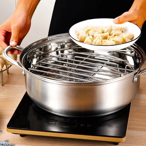 Stainless steel steamer - “stainless,