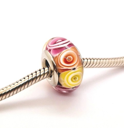 Rainbow rose murano glass - 🩷,
