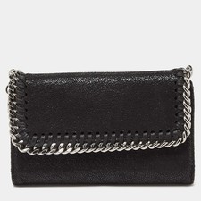 Stella McCartney Black Faux
