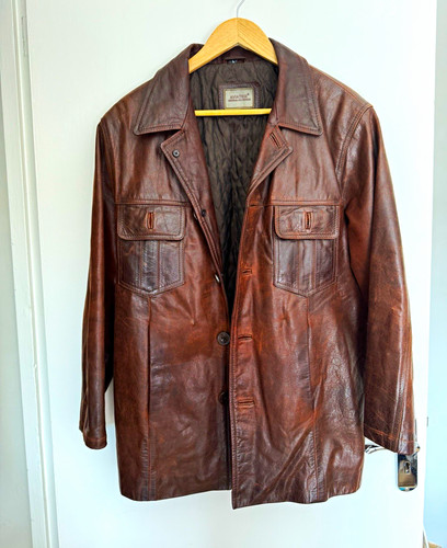 Aviatrix men brown - brown, leather