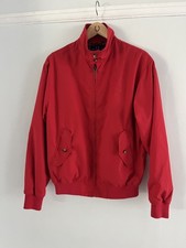 Fred Perry Made in England Red Harrington Jacket 38”  Medium -  Scarce