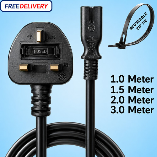 Figure power cable plug - figure, 8