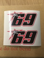 X2 Nicky Hayden 69 Decals